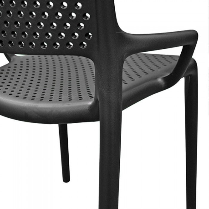 Scaun de grădină Deco Tina DC-226 negru – Scaune de grădină