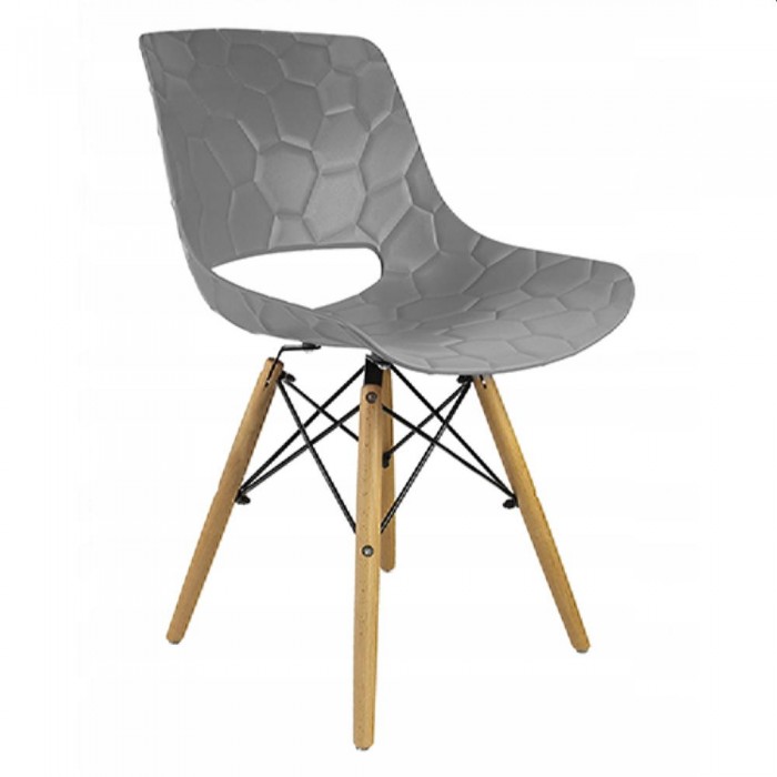 Scaun scandinav Jumi Lars SD-939684, gri – Scaune