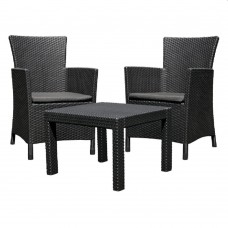 Набор стол и стулья для сада Keter Rosario Balcony Set Graphite