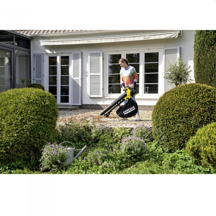 Воздуходувка-пылесос листьев аккумуляторная Karcher BLV 18-200 Battery – Пылесосы и воздуходувки для листьев