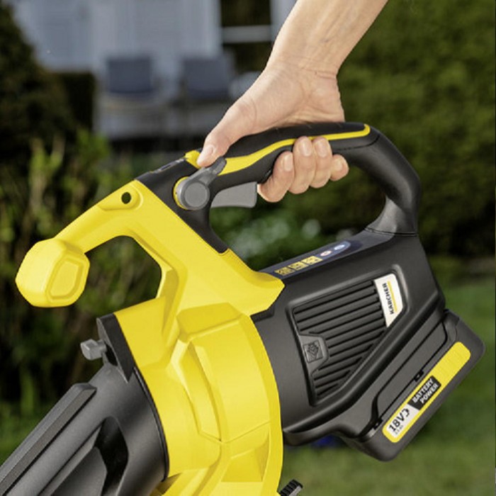 Воздуходувка-пылесос листьев аккумуляторная Karcher BLV 18-200 Battery – Пылесосы и воздуходувки для листьев