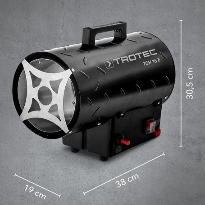 Pistol de căldură cu gaz Trotec TGH 16 E – Incalzitoare industriale