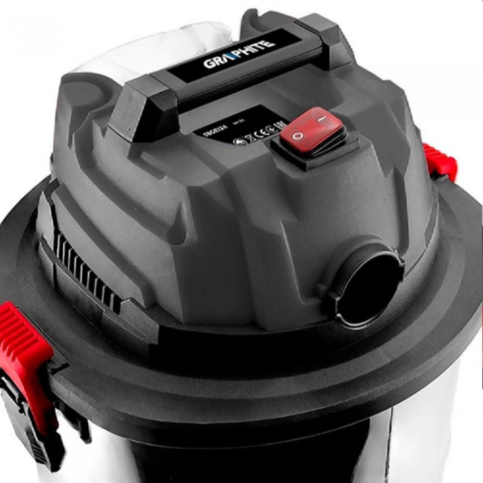 Пылесос промышленный с аккумулятором Graphite 58GE124 – Пылесосы и системы пылеудаления