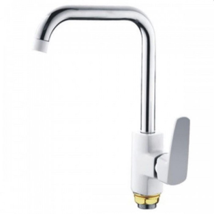 Смеситель для кухни Mixxus Missouri 014-G White – Смесители кухонные