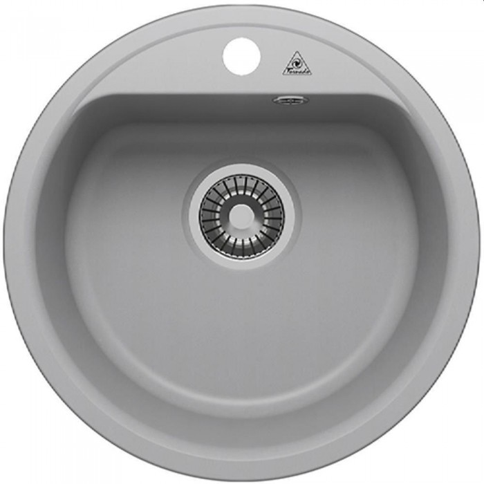 Раковина кухонная Tornado QUARTZ D480 СЕРАЯ – Мойки кухонные