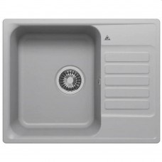 Раковина кухонная Tornado QUARTZ L600 СЕРАЯ