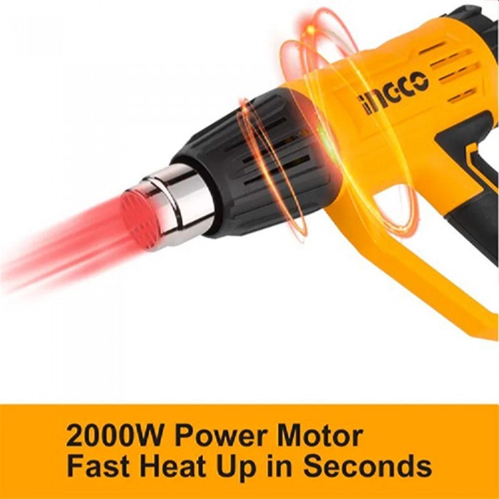Строительный фен Ingco HG200047 – Фены строительные