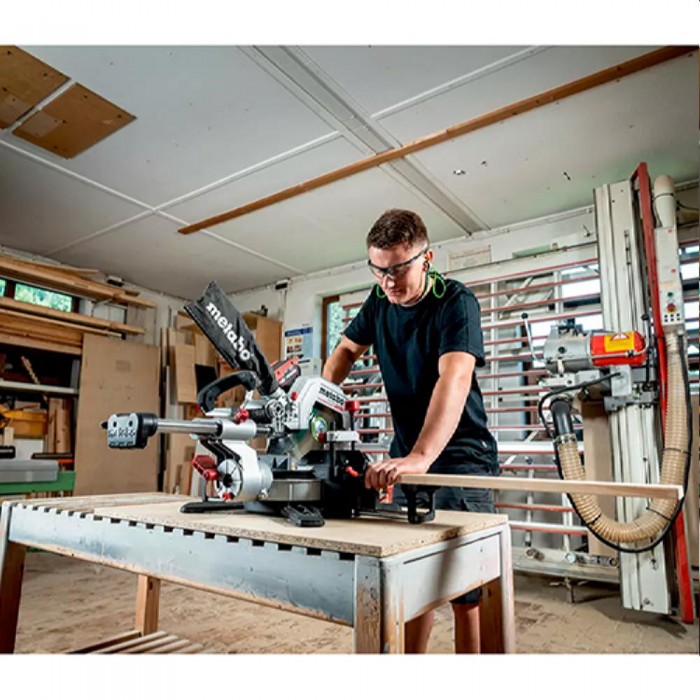 Пила циркулярная стационарная аккумуляторная Metabo KGS 18 LTX BL 254 (614254920) – Пилы циркулярные