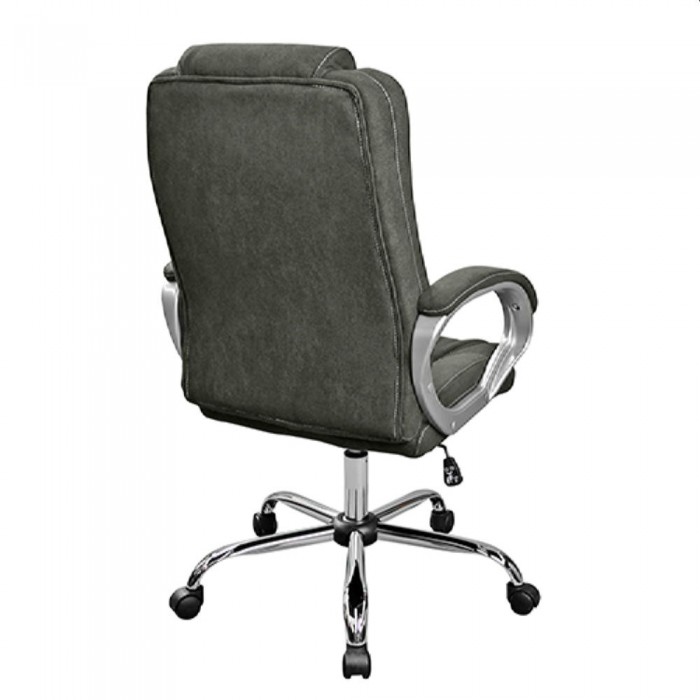 Офисный стул Deco BX-3177 серый тканевый – Кресла офисные
