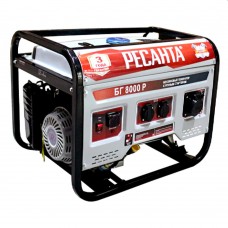 Генератор на бензине Resanta БГ8000 P