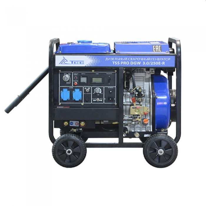 Генератор на дизельном топливе для сварки TSS PRO DGW 3.0-250E-R – Генераторы