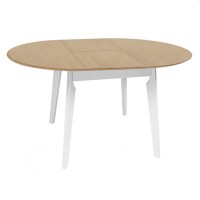 Стол раздвижной для кухни Deco Mars White