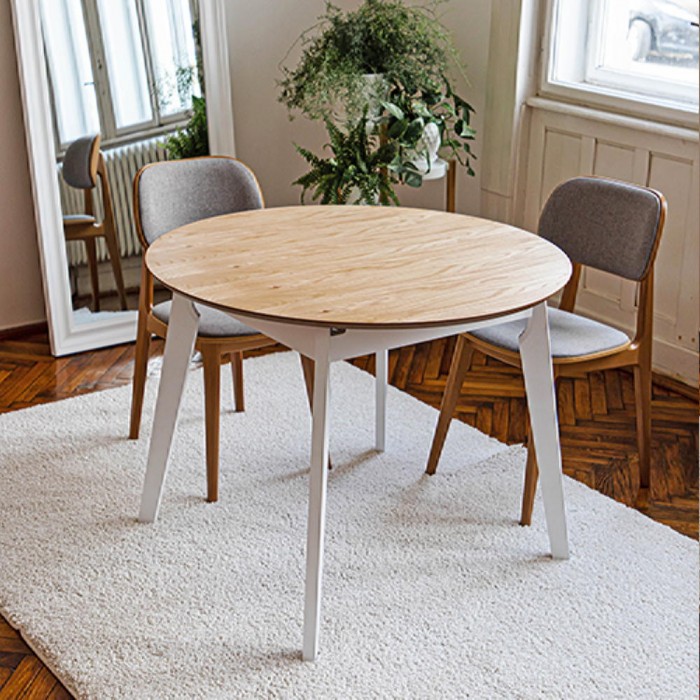 Стол раздвижной для кухни Deco Mars White – Столы кухонные