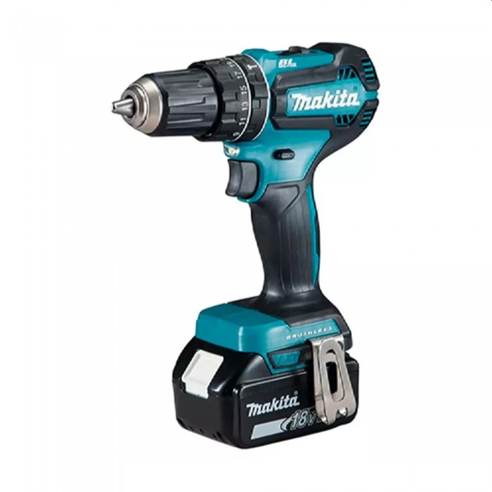 Шуруповерт-дрель аккумуляторный ударный Makita DHP485RF3J – Шуруповерты
