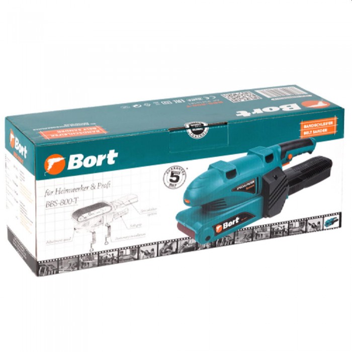 Șlefuitor cu bandă Bort BBS-800-T – Polizoare și rindeloase