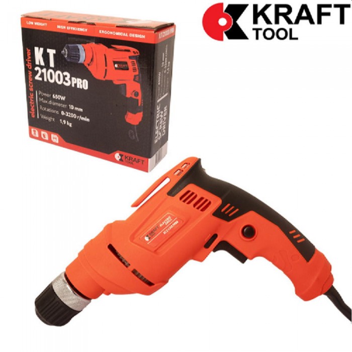 Дрель KraftTool KT21003 PRO – Дрели