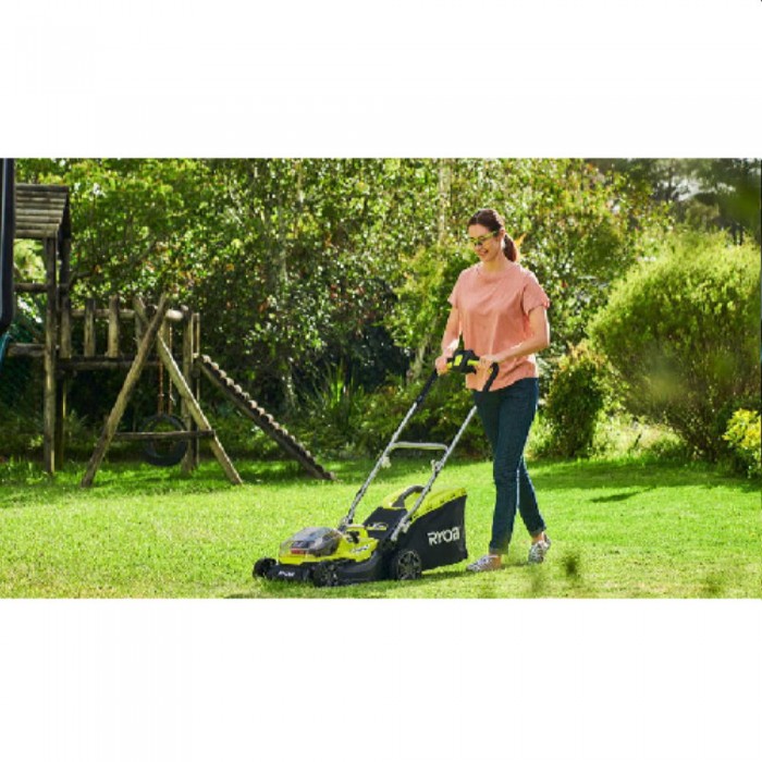 Газонокосилка с аккумулятором Ryobi RY18LMH37A-250 – Триммеры и газонокосилки