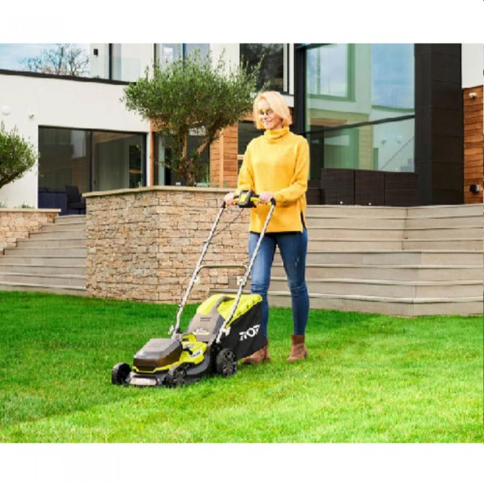 Газонокосилка с аккумулятором Ryobi RY18LMH37A-250 – Триммеры и газонокосилки