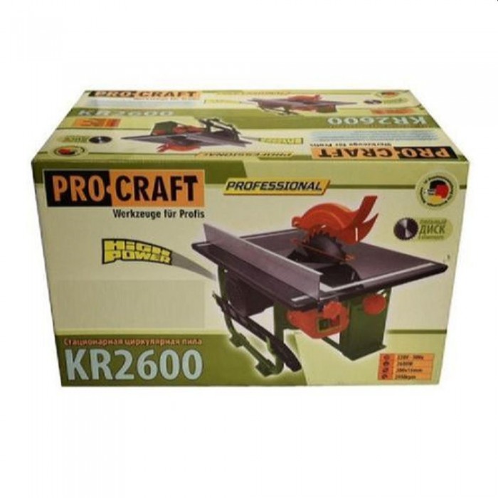 Станок циркулярный Procraft KR-2600 – Деревообрабатывающие станки
