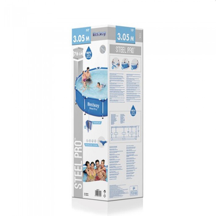 Piscină Bestway Steel Pro 56677BW cu cadru – Piscine
