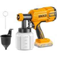 Краскопульт аккумуляторный Ingco CSGLI2001