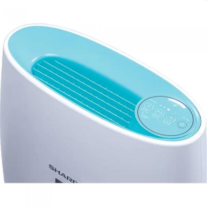 Purificator de aer Sharp FPJ30EUA, alb | turcoaz – Umidificatoare și dezumidificatoare