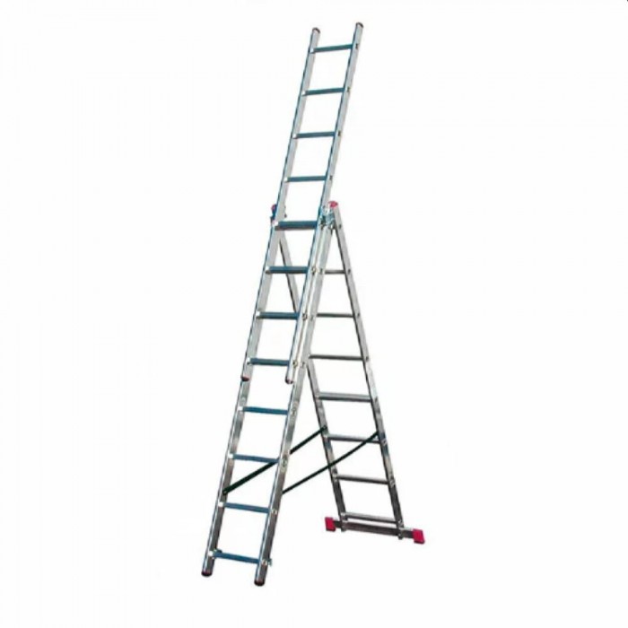 Лестница расширенная Krause Corda TR 3x8 – Лестницы