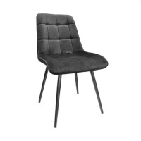 Scaun decorativ Capella negru