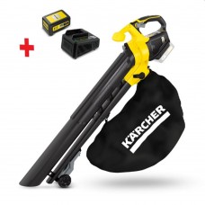 Воздуходувка-пылесос листьев аккумуляторная Karcher BLV 18-200 Battery Set