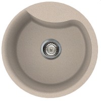 Раковина кухонная Elleci Ego Round 51 Avena (LGECOR51)
