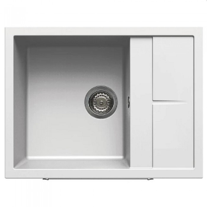 Раковина кухонная Elleci Unico 125 68 Bianco (LGU12568) – Мойки кухонные