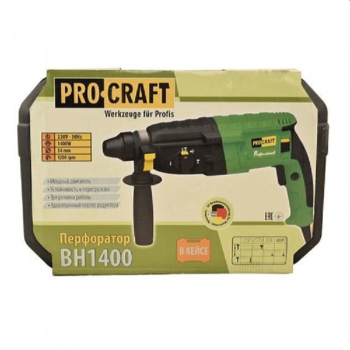 Перфоратор Procraft BH 1400 – Перфораторы