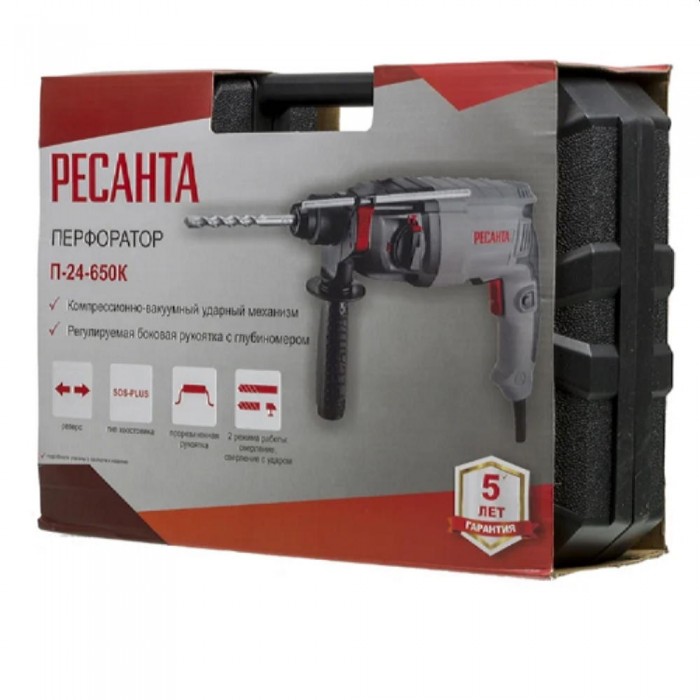 Перфоратор Resanta P-24-650K – Перфораторы