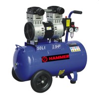 Compresor fără ulei Hammer OF2550EU