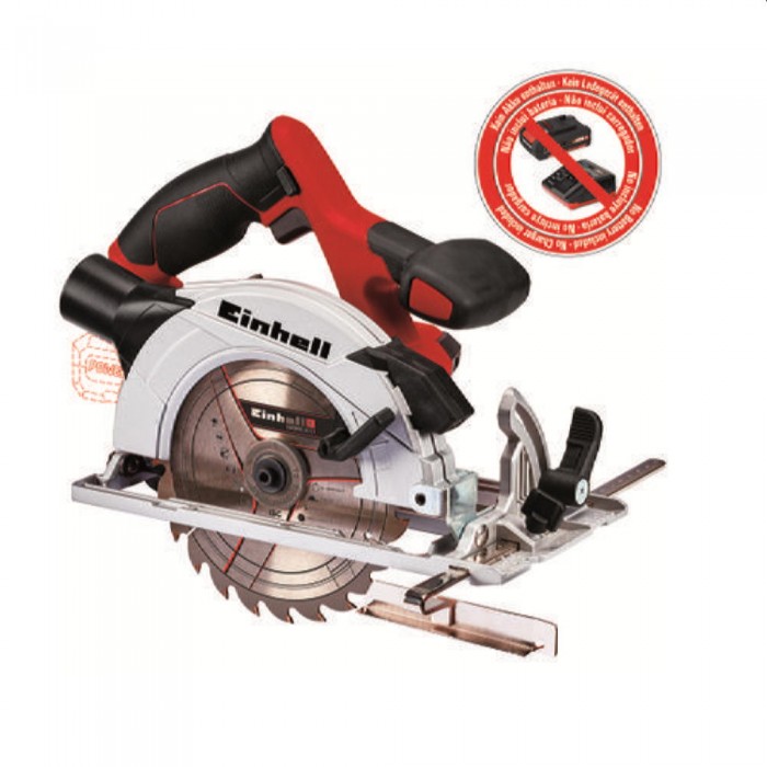 Пила циркулярная аккумуляторная Einhell TE-CS 18-165 Li-Solo – Пилы циркулярные