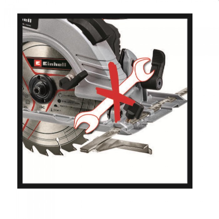 Пила циркулярная аккумуляторная Einhell TE-CS 18-190 Li BL-Solo – Пилы циркулярные