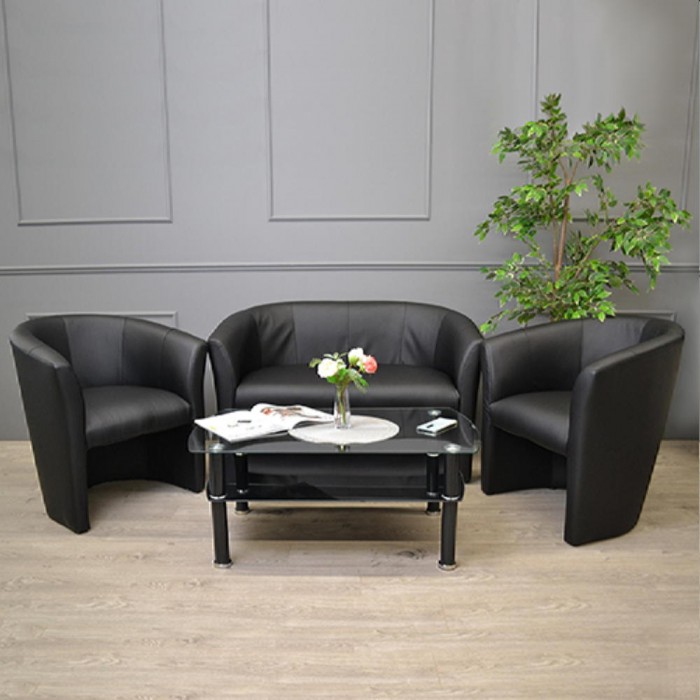 Черное кресло Deco Club Eco 30 – Креслы