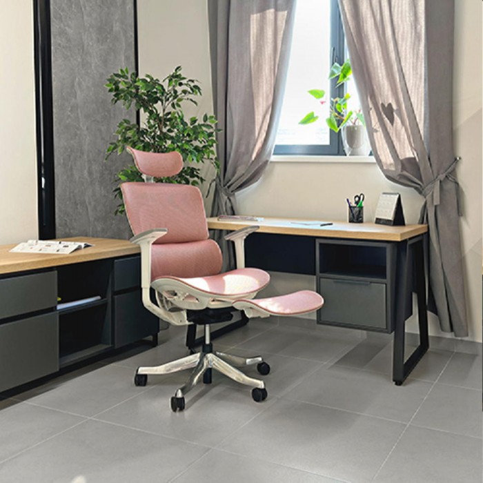 Офисное кресло Deco A98-HS-QW красное – Кресла офисные