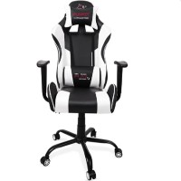 Офисное кресло FunFit PlayerOne черно-белое