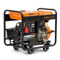 Генератор на дизельном топливе Daewoo DDAE 6000XE-3