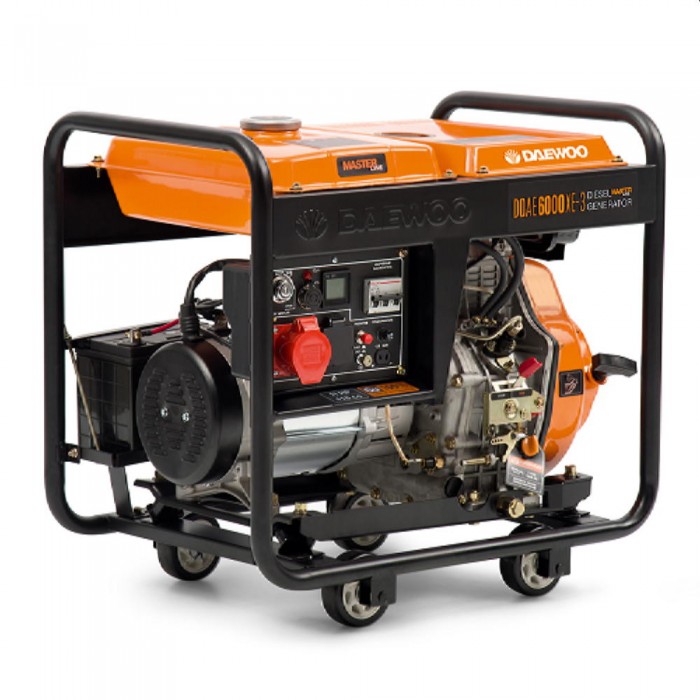 Генератор на дизельном топливе Daewoo DDAE 6000XE-3 – Генераторы
