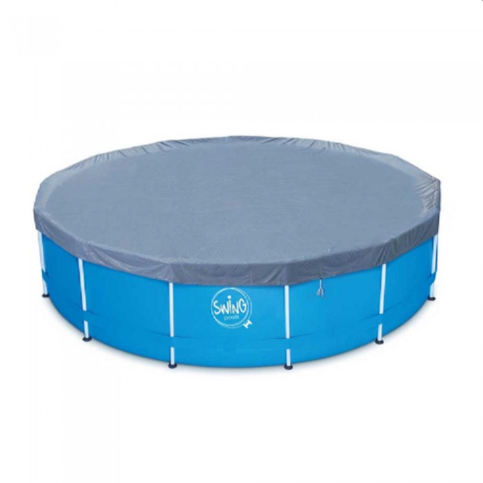 Prelată pentru piscină cu cadru metalic Swing de 3,05 m – Accesorii pentru piscine