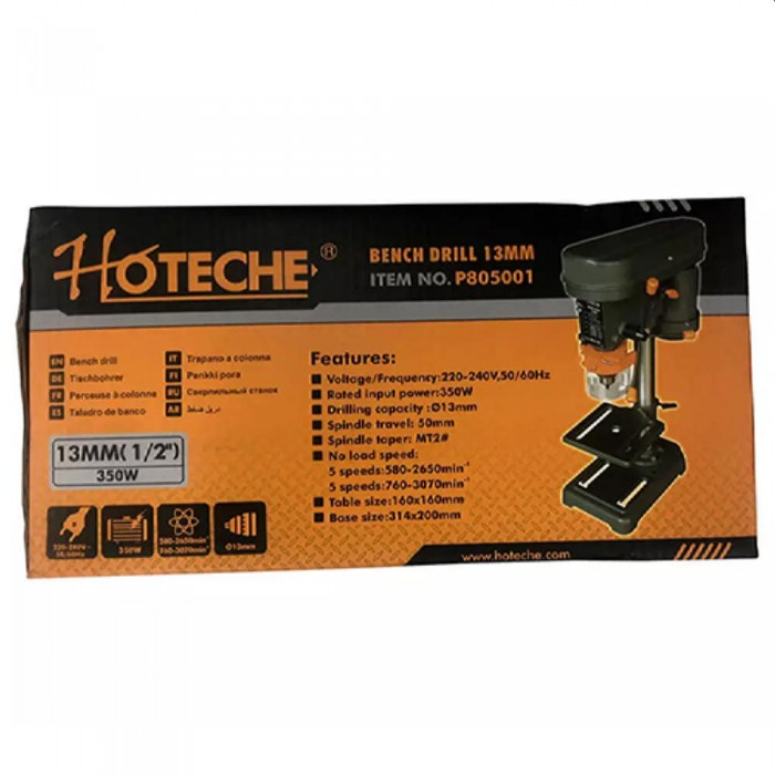 Станок сверлильный Hoteche P805001 – Настольные сверлильные станки