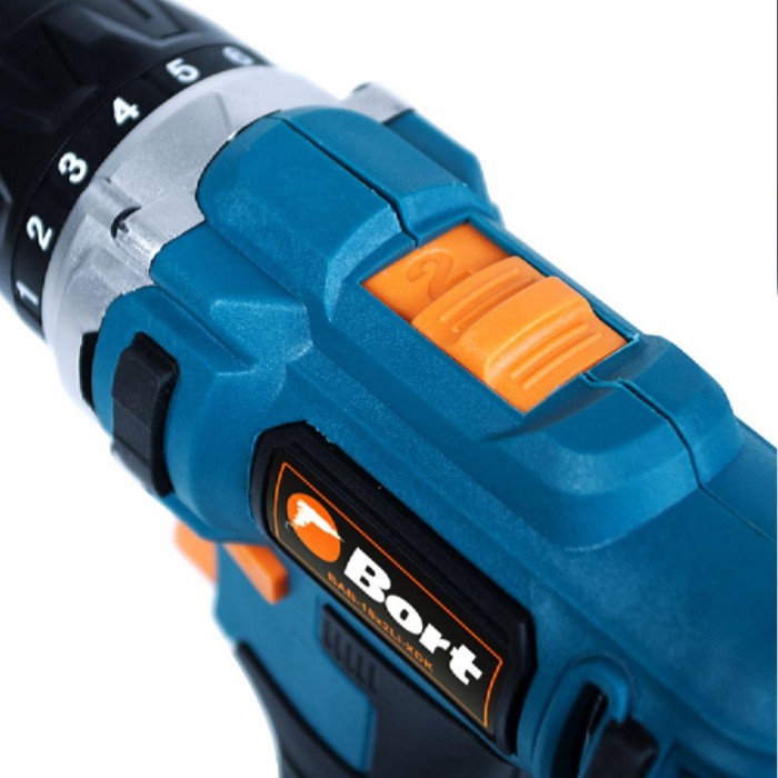 Mașină de găurit/șurubelniță fără fir Bort BAB-18x2Li-XDK – Șurubelnițe