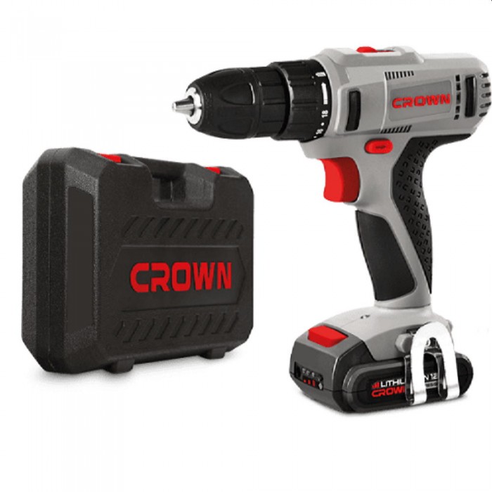 Mașină de găurit/șurubelniță fără fir Crown CT21052LH-1.5 BMC – Șurubelnițe