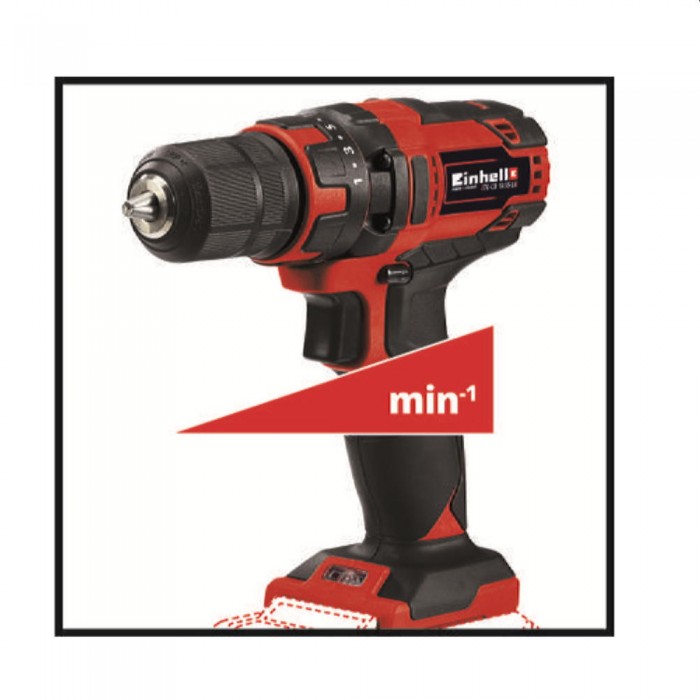 Дрель-шуруповерт аккумуляторный Einhell TC-CD 18-35 Li - Solo – Шуруповерты