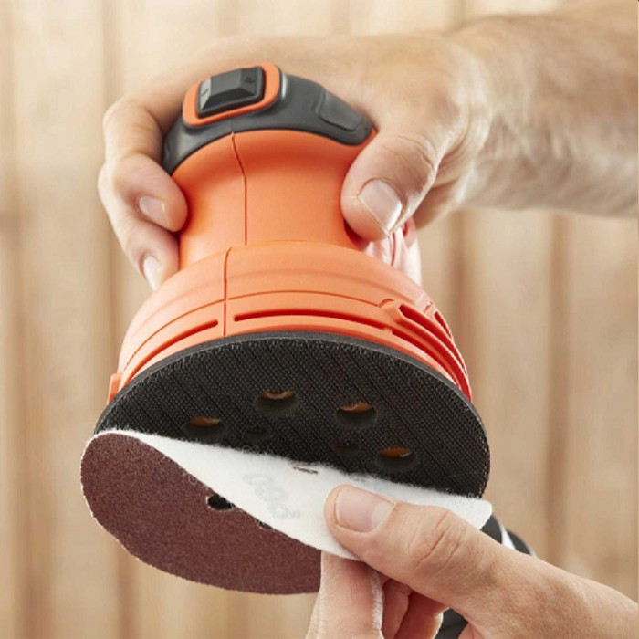 Машина шлифовальная эксцентриковая Black+Decker BEW210 – Шлифмашины и рубанки