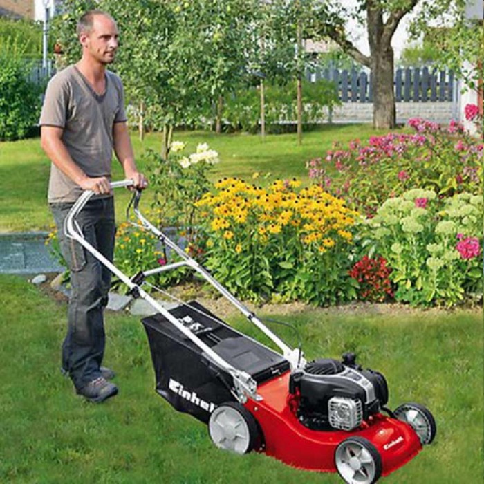 Газонокосилка на бензине Einhell GC-PM 46 S – Триммеры и газонокосилки