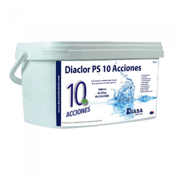 Таблетки быстрого хлора Diaclor PS 200, 10 эффектов 5 кг – Акскссуары для басейнов