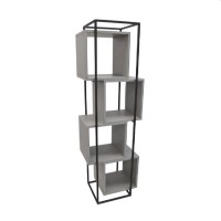 Настольные полки Deco Cubus серые